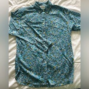 Jcrew Liberty Floral Relaxed Fit button down, size 2